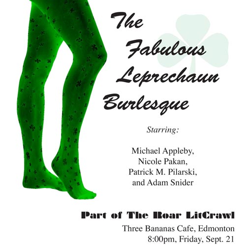 The Roar LitCrawl 2007 Flyer